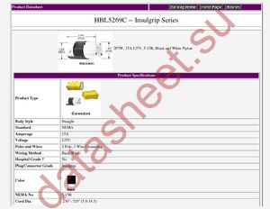 HBL5269C datasheet  